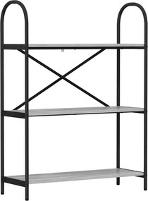 vidaXL Könyvespolc Szürke Sonoma 80 x 30 x 109 cm Faanyag