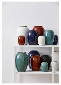 Pottery zöld agyagkerámia váza - Bitz