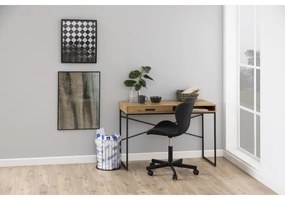 SARON íróasztal tölgy/fekete