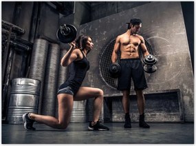 Poszterek 135x100 Illegális edzőterem Je Ba