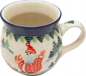 Cseh bögre Hordó 220 ml Kerámia Bolesławiec