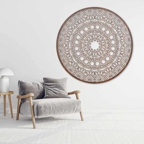 Luxus fa mandala a falon 3D belső dekoráció | HELA