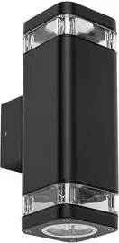 Rabalux kültéri fali lámpa gu10 2x25w matt fekete sintra