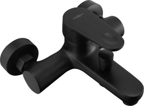 Mexen Kama fürdőkád csaptelep, fekete - 72530-70