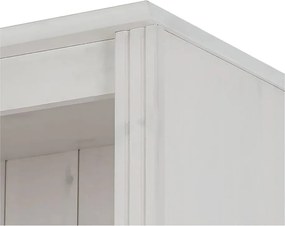 Fehér borovi fenyő tálalószekrény 518x223 cm Anita – Støraa