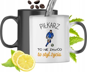 Mágikus Bögre Labdarúgóknak Színváltós Nyomtatott Fotóval