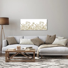 Kép - réti virágok (120x50 cm)