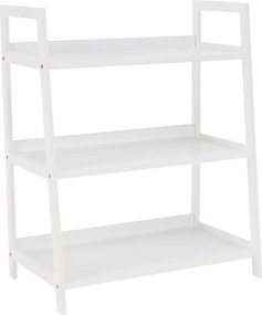 3 polcos állvány, fehér, REON TYP 1