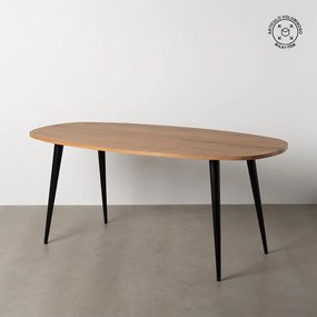 Mangófa étkezőasztal 90x180 cm Mahón – Ixia