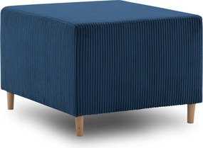 Fireze puff, kordbársony, kék