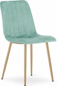 Mentás bársonyszék LAVA AQUA MINT