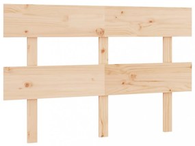 tömör fenyőfa ágyfejtámla 144x3x81 cm