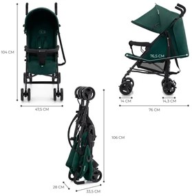 KINDERKRAFT TIK golf babakocsi, bézs színű