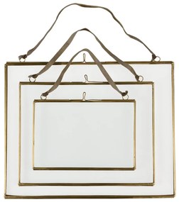 Aranyszínű fém fali képkeret 20x15 cm – Rex London