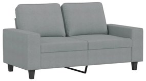 4 részes világosszürke szövet ülőgarnitúra