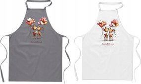 Konyhai kötény pároknak Személyre szabott Valentin napi ajándék A nevetek