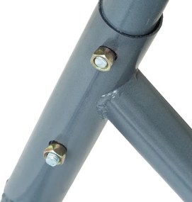 Szürke függőszék lábtartóval DOMINIKANA WAVES