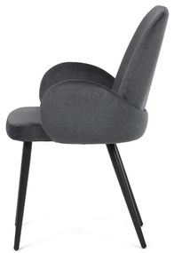 Szürke Bársony Étkezőszék. DCL-X7129 GREY2