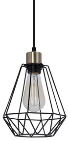 Csillár zsinóron PRIMO 1xE27/60W/230V pók