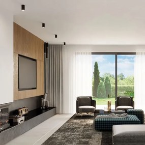 Sollux SL.1003 - Spotlámpa LAGOS 1xGU10/10W/230V 60 cm fekete