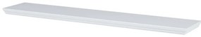 Lebegő polc fehér 120 cm MDF P-026
