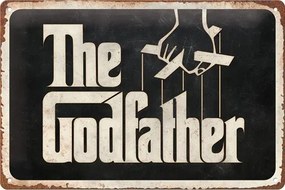 Fém tábla The Godfather, (30 x 20 cm)