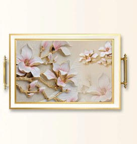Üveg tálca, 38×24 cm – TPB9843