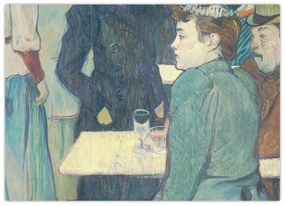 Kép - Henri de Toulouse-Lautrec, A Corner of the Moulin de la Galette, reprodukciók (70x50 cm)