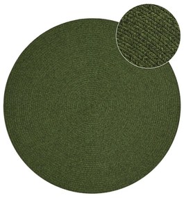 Zöld kerek kültéri szőnyeg ø 150 cm - NORTHRUGS