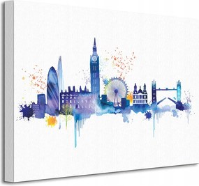 London Panoráma vászonkép 40x30 cm