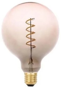LED Izzó FILAMENT SPIRAL G125 E27/4W/230V 2000K szürke/rózsaszín