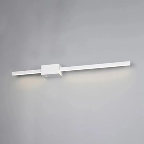 Matt fehér LED dimmelhető fali lámpa Cassino – Trio