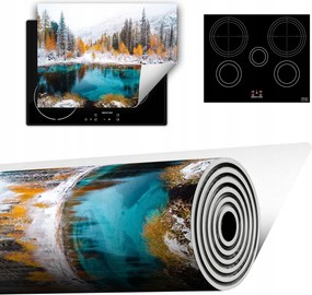 Vinyl Szőnyeg A Konyhába Több Hely 70x52 tél tájkép