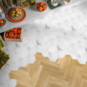 Hexagon 10 részes padlómatrica szett - Ambiance