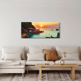 Gyönyörű strand képe (120x50 cm)