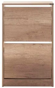 Cipősszekrény 84x51 cm barna