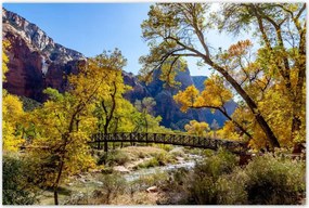 Poszterek 120x80 Híd Építészet Tájkép