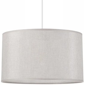 Csillár zsinóron MONTE 1xE27/60W/230V ezüst