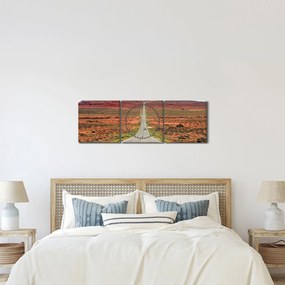 Kép - U.S. 163-as út (órával) (90x30 cm)