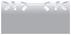 Etna 6L fehér mennyezeti lámpa - Sollux