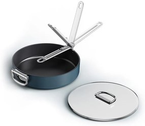 Serpenyő fedővel, kerámia felülettel ø 28 cm Space – Joseph Joseph