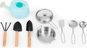 Fa kültéri gyerekkonyha kiegészítőkkel