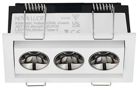 Gono LED állmennyezetbe süllyeszthető spotlámpa