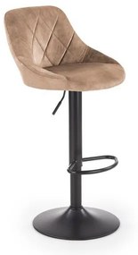 H-101 bárszék bézs - fekete