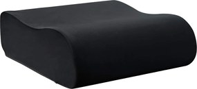 vidaXL Ülőpárna Egyszínű Fekete 40 x 40 x 13 cm PU hab