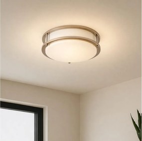 Brilagi - ELARO mennyezeti lámpa 2xE27/40W/230V, átmérő 26 cm, arany