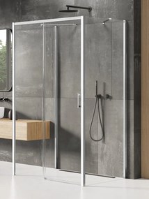 New Trendy Prime zuhanykabin 160x100 cm négyszögletes króm fényes/átlátszó üveg K-0839