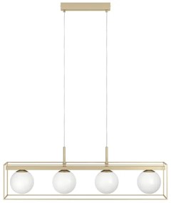 Eglo 97793 - Csillár zsinóron VALLASPRA 4xE14/40W/230V