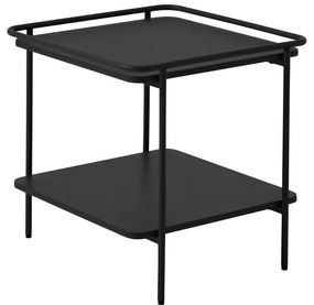 Fém tárolóasztal 45x45 cm Yuba – Unique Furniture