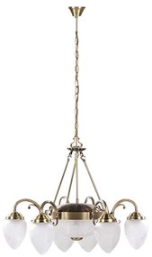 Rabalux 8636 - Csillár láncon ANNABELLA 6xE14/40W+2xE27/60W